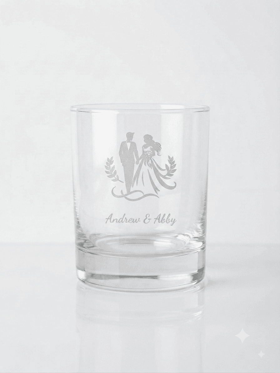 Custom Engraved Whiskey Glass